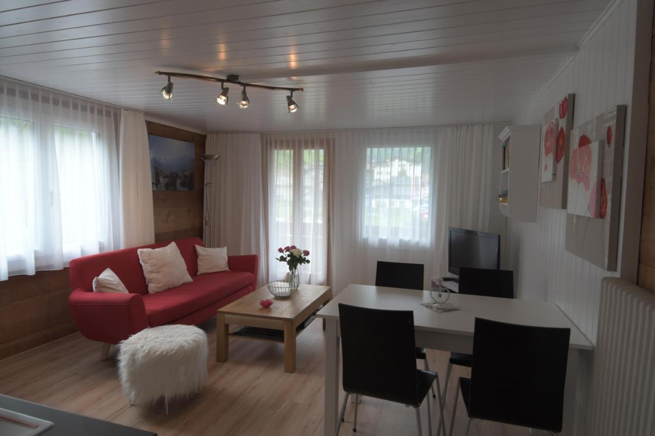 Apartamento Haus Wiedersehen, Weissmies Saas-Grund Exterior foto